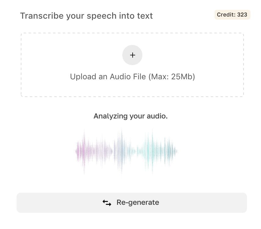 Téléchargez, analysez, générez.